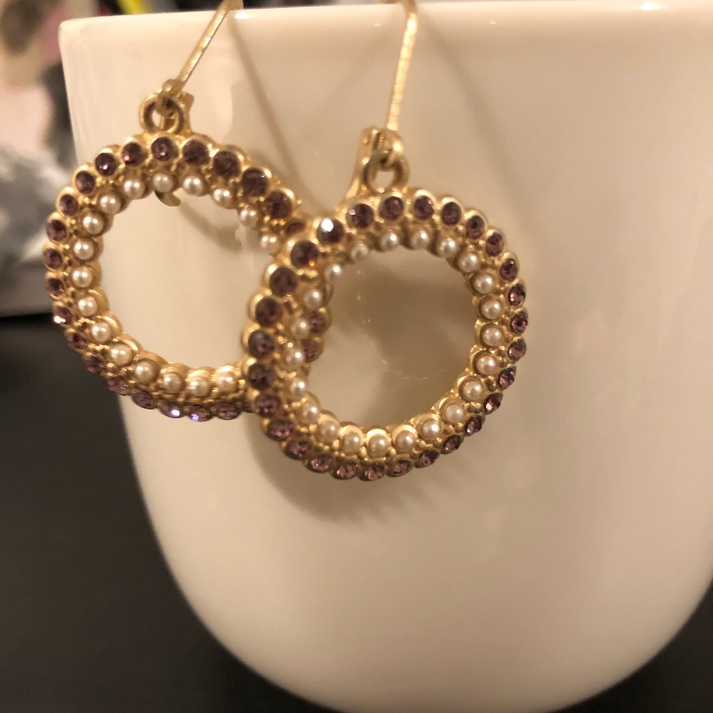Drop style beaded earrings